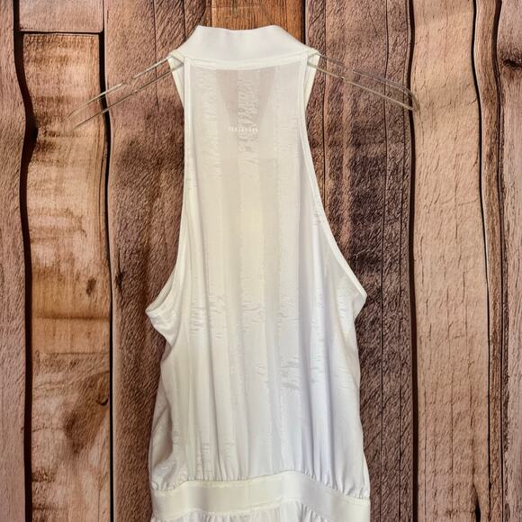 Adidas Tennis Dress All-In-One White Primegreen Athletic Performance Small NWT - Picture 5 of 8